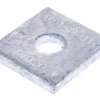 Wspornik Stal Kwadratowe 1 Hole, 7/16cal Holes, 41.3 x 41.3mm