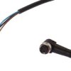 Kabel Konfekcjonowany Jednostrony Złącze M8 Żeńskie 3-Pinowe Kątowe Wolny...