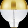 LX023825822 E27 LED lamp, 6.5 W, 520 lm, 2500 K, gold, filament, dimmable