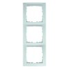 Berker S.1 Ramka potrójna pionowa z polem opisowym śnieżnobiały połysk 10138919