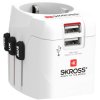 Skross 1302470 Pro Light USB Adapter for 200+ countries 1575W Dual USB