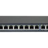 Niezarządzalny przełącznik (switch) 10xRJ45 - 8 portów RJ45 PoE+ 1Gb/s + 2 porty RJ45 Uplink 1Gb/s AVIZIO