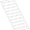 Marker card for terminal block plug, 793-5520/000-002