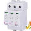 Ogranicznik przepięć PV DC Typ 2 (C) 1100V 3P 20kA 3,8kV ETITEC M 1100/20 Y RC 002440516 ETI