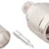 N plug 50 Ω, LMR-400, Belden 8214, Belden 9913, crimp connection, straight, 082-340-1052