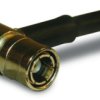 SMB plug 50 Ω, RG-174, RG-188, RG-316, LMR-100A, Belden 7805A, RG-174LL, solder connection, angled, 142193