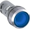 Przycisk podświetlany 22mm niebieski CP1-31L-10 1SFA619100R3114 /10szt./