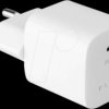 FIXC30M-C-WH USB charger, 30 W, 5 - 20 V, 3 A, 1x USB-C PD 3.0, white