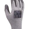 Rękawice robocze rozmiar: 8 materiał: HPPE, Poliester zerwanie: 4 ścieranie: 4 zastosowanie: Odporność na przecięcia