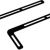 Uchwyt do głośnika Soundbar Vogel's 8151250, Sztywny, 20 kg, czarny, 1 par(a)