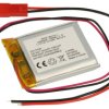 Akumulator; Li-Po; LP883440; 3,7V; 1200mAh; 8,8x34x40mm; Zabezpieczenie PCM; konektor+ gniazdo 2,54*2piny; AKYGA; RoHS