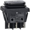 R-TECH 523558 Rocker switch,black, DPDT,centre-off,IP65,1011 marking, 16A 250V
