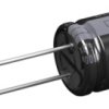 Electrolytic capacitor, 100 µF, 16 V (DC), ±20 %, radial, pitch 2 mm, Ø 5 mm, ECA1CM101
