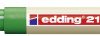 Edding edding 21 permanent marker EcoLine 4-21004 Marker permanentny zielony Wodoodporny: Tak