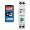 TUYA PRZEKAŹNIK Z POMIAREM PRĄDU BEZPIECZNIK LICZNIK WIFI SZYNA DIN 10-63A MPM-PLW