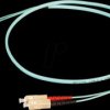O7413FT.15 Duplex Jumper SC-SC 50/125µ, OM3, , aqua, 15m