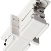 Deko Light 710018 D Line mechanischer Verbinder Element systemu szynowego wysokonapięciowego Szyna prądowa 3-fazowy biał