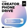 SDIXD0N-128G-GN6TP SanDisk Creator Phone Drive Lightning/USB-C 128GB