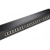 CAT 6a panel krosowy 19-calowy (48,3 cm), 24 porty