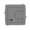 Deco Regulator Elektroniczny Temperatury Z Czujnikiem Powietrznym Szary Mat...