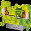 1343116 Protective earth terminal block, XT 2.5 - green-yellow