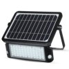 VT-787-10 10W Naświetlacz LED solarny barwa: 4000K obudowa: czarna 8550 V-TAC