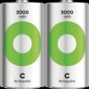 GPRHC30CC005 ReCyko, NiMH rechargeable battery, C (Baby), 3000 mAh, pack of 2