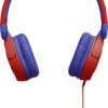 JBL JR 310 Słuchawki nauszne przewód czerwony, niebieski składane, ograniczenie głośności, regulacja głośności Dzieci