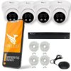 Zestaw Monitoringu 4 Kamery Poe Orllo Eco Dome