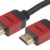 HDMI Cable, Slim Aluminium, Red