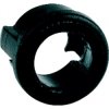 Socket, plastic, black, for LED 3 mm, RTC 31