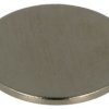 Magnes stały; cylindryczny; N38; 15mm; 1mm; niklowany; neodymowy