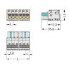 WAGO 2721-115/026-000/136-000 Female MCS-MIDI 15P 5mm Push Buttons0