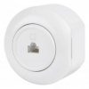 LOFT GNIAZDO KOMPUTEROWE RJ45 BIAŁE NATYNKOWE KOŃCOWE JLM