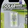 1311-0001 ANSMANN Solar NiMH rechargeable battery Micro AAA 550 mAh 2 pcs