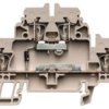 Component terminal block, spring balancer connection, 0.5-2.5 mm², 10 A, 6 kV, dark beige, 1690020000