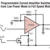 Quad 220MHz, 1500V/µs Operational Amplifiers with Programmable Supply Current