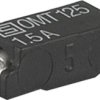 SMD fuse 7.4 x 3.1 mm, 2 A, T, 125 V (DC), 125 V (AC), 100 A breaking capacity, 3404.0116.11
