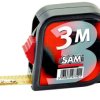 Miara taśmowa dł. 2m SAM szer. 16 mm Jednostki metryczne