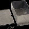 Aluminum die cast enclosure, (L x W x H) 188 x 120 x 82 mm, natural, IP65, 1590WEF
