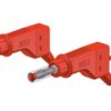 Przewód pomiarowy 66.9408-10022, 32A, 600V ac/dc, kolor: Czerwony, dł. 1m, Staubli