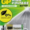 GP476A Alkaline battery, cylindrical, 6 V, 105 mAh