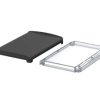 Bopla BOV 2114 FG-9005 - OT G-SILC (48426450.SILC) - przezroczysta pokrywa BoVersa typu transparent z pełnym czarnym design cove