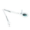 Lampa Z Lupą Przykręcana Do Blatu Stołu Lupa Szklana 127Mm Powiększenie 5D...