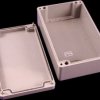 Polyester enclosure, (L x W x H) 260 x 160 x 90 mm, gray (RAL 7035), IP66, 1590ZGRP162