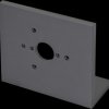 Mounting bracket, 80 x 90 x 40 mm for encoder, E60033