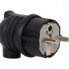 Wtyczka gumowa kątowa NOVA 16A 230V F6.0362