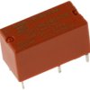 Przekaźnik mocy 2.2V dc SPDT TE Connectivity 220mW, montaż PCB 22 Ω Otwór przezierny