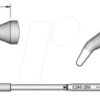 C245259 Lötspitze C245, Rundform, C245259/Ø 1,5 mm, gebogen