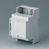 PC DIN rail enclosure, (L x W x H) 58 x 53 x 90 mm, light gray, B6702106
